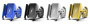 Держатель для смартфона Sumochepin металлический 4-6" ширина 50-100мм 360° с крючком для сумок серебристый