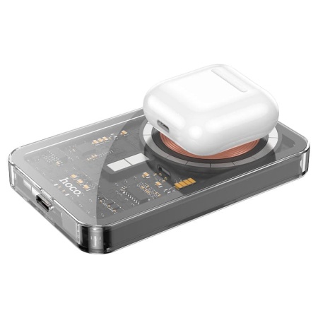 Внешний аккумулятор MagSafe Hoco Q14 5000mAh Black