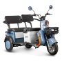 Электротрицикл Rutrike Gelbert Beta 48V/60V 800Вт (Сине-белый-3029)