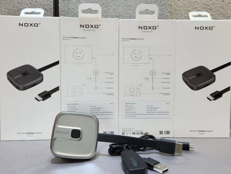 Адаптер Wi-Fi to HDMI Noxo Wireless Display Adapter DG-N1 Grey