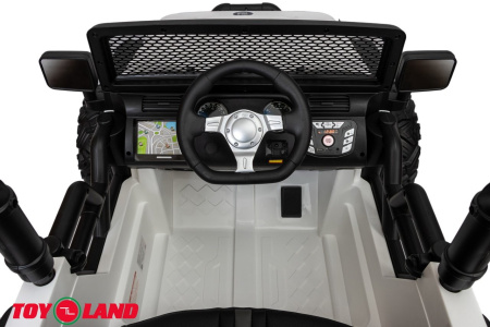 Детский электромобиль Jeep JC 666 24V Белый