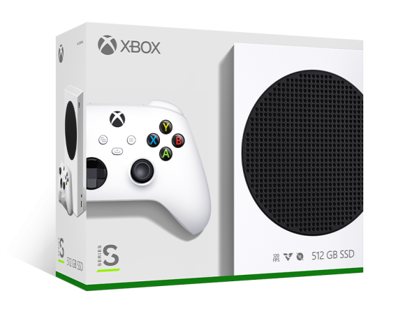 Игровая приставка Microsoft Xbox Series S 512 ГБ White — белая консоль с геймпадом
