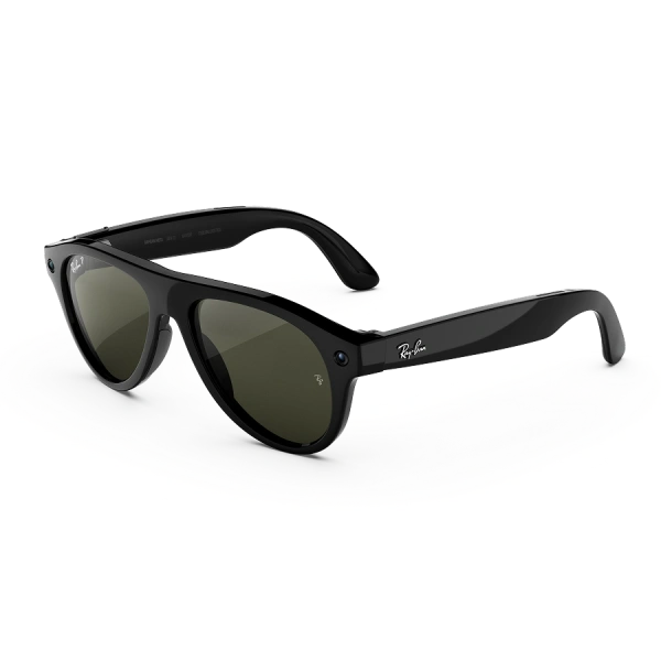 Умные очки Ray-Ban Meta Aviator Gen 3 Shiny Black / Polarized Green, Standard