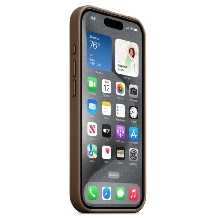 Чехол FineWoven Case MagSafe Iphone 15 Pro Max Taupe