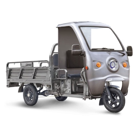 Грузовой электротрицикл Rutrike D4 КАБИНА 1800 60V1500W (Серый-3135)