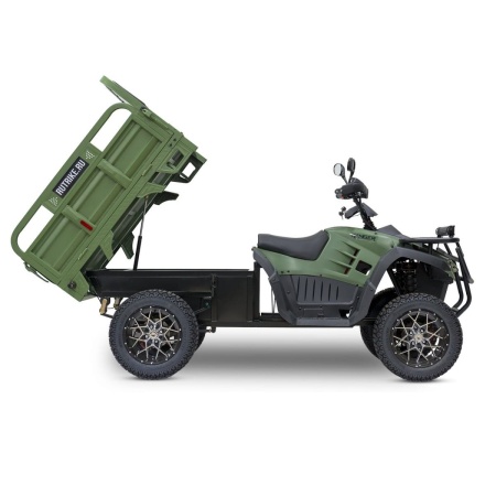 Грузовой электроквадроцикл Rutrike Рейнджер (Зеленый-3232)