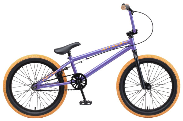 Велосипед TechTeam BMX TT Mack 20"х21" 2020 Фиолетовый