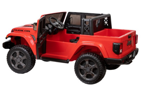 Детский электромобиль Джип Jeep Rubicon 6768R Красный