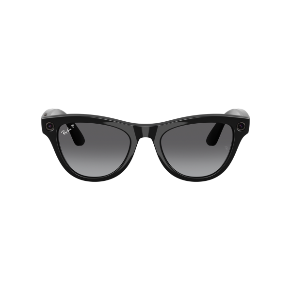 Ray‑Ban Meta Skyler Gen 2 RW4014 601/T3 Shiny Black / Polar Gradient Graphite, 52–20