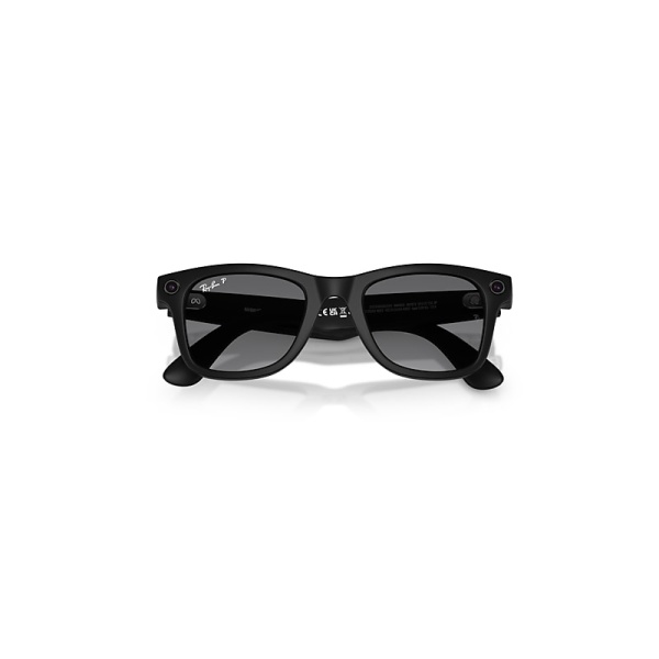 Ray‑Ban Meta Wayfarer Gen 2 RW4012 Matte Black / Polar Gradient Graphite, 50–22