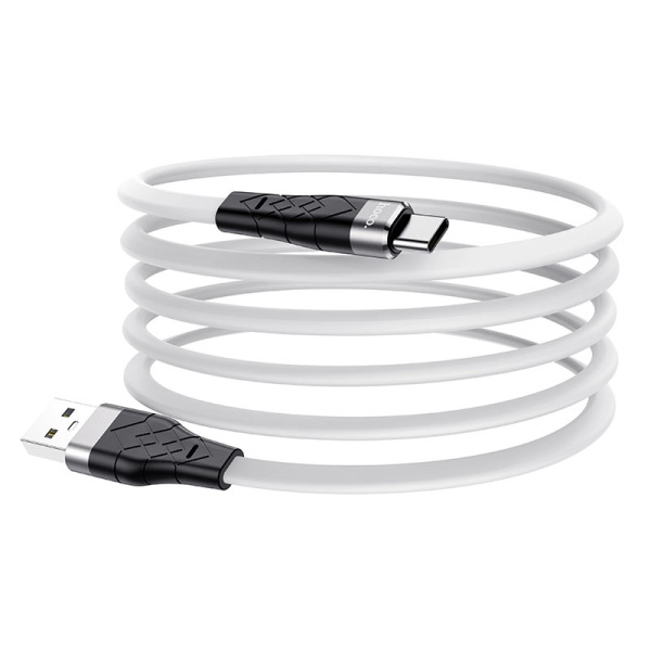 Кабель USB HOCO X53 Angel USB - Type-C 2.4А 1м (Белый)