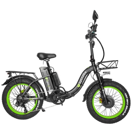 Электровелосипед Syccyba H2 Dual 15Ah Green