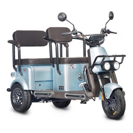 Электротрицикл Wanshida U1-X 60V 800Вт (Молочно-белый-3095)