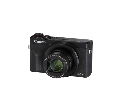 Фотоаппарат Canon PowerShot G7 X Mark III Black (чёрный) — ракурс 2