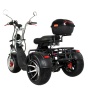 Электротрицикл Ikingi X12 Pro Trike (M12 Pro Trike) (Черный)