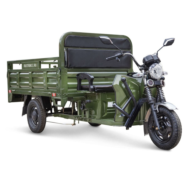 Грузовой электротрицикл Rutrike D4 NEXT 1800 60V1500W Зеленый