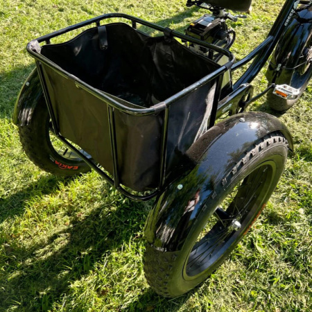 Электровелосипед GreenCamel Трайк-F20 (R20FAT 500W 48V12Ah, 7скор) Черный