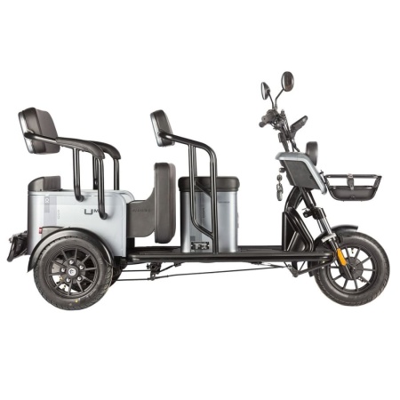 Электротрицикл Wanshida UM+ 60V 1000Вт (Серый-3100)