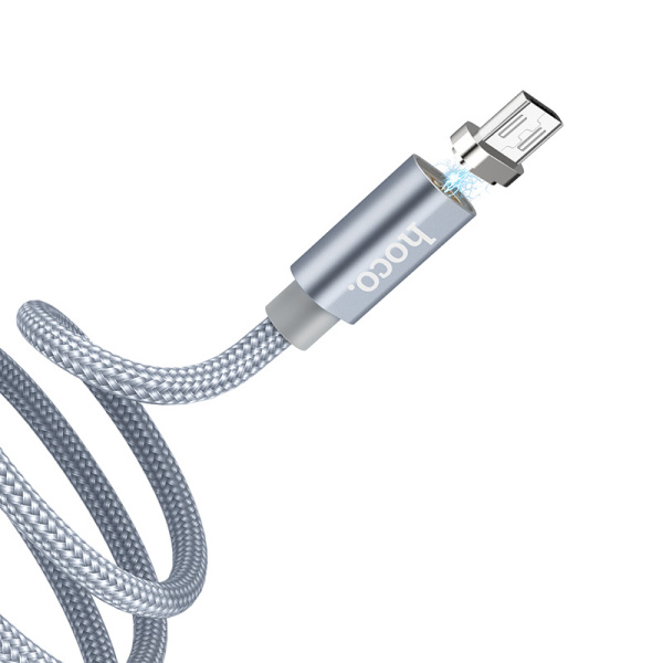 Кабель Hoco U40A Magnetic Adsorption Charging Cable 1 м (Micro-USB)