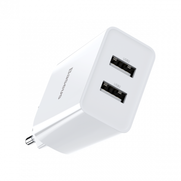 Сетевое зарядное устройство Baseus Speed Mini Dual U Travel Charger (TZCCFS-R02)