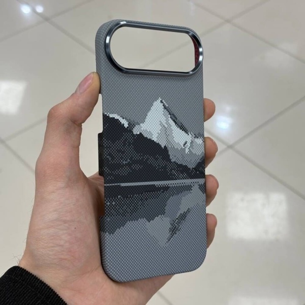 Чехол Mobikas Armor Grid Kevlar IPhone Air Light Gray Mountain