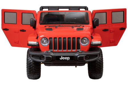 Детский электромобиль Джип Jeep Rubicon 6768R Красный