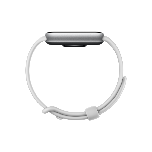 Xiaomi Smart Band 10 Pro Glacier Silver — фронтальный вид
