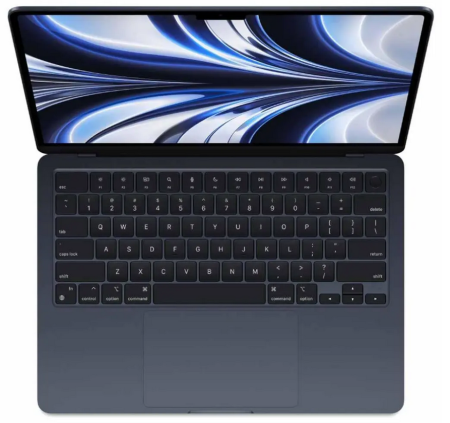 Ноутбук Apple MacBook Air 13,6" (M2, 2022) 8 ГБ, 256 ГБ SSD, «темная ночь» MLY33