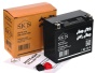 Аккумулятор стартерный для мототехники SKN YTX20L-BS (12V/18Ah/270A) [CT 12201, YTX20HL-BS]