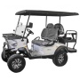 Гольфкар GreenCamel Linhai A22L (2+2, 4kW AC, R14 литые) LUX lifted Белый