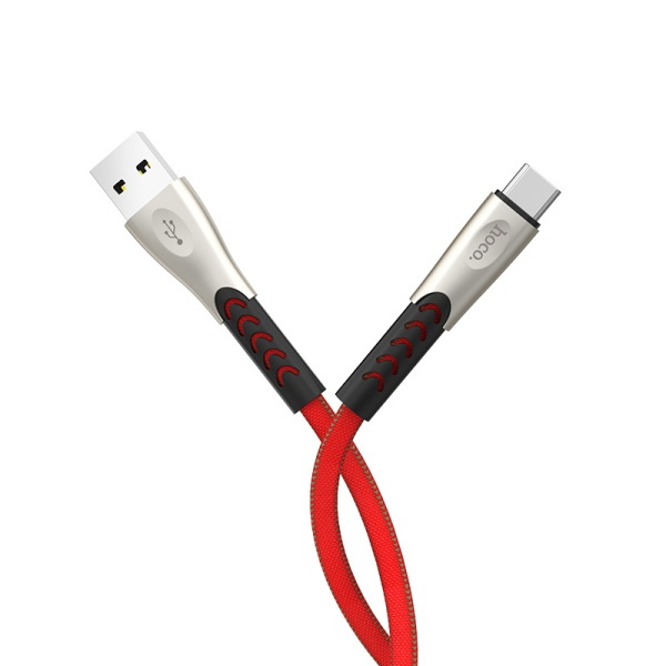 Кабель Hoco 1,2 м U48 (USB - Type-C) Red