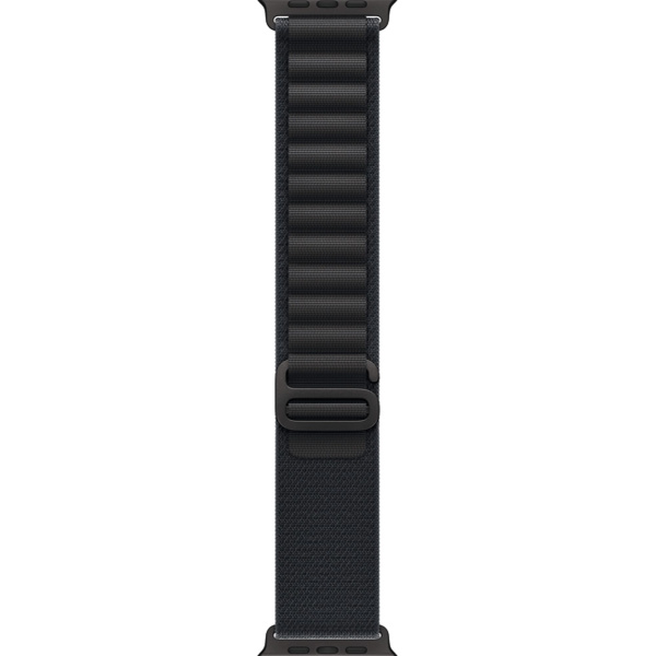 Apple Watch Ultra 3 GPS + Cellular 49mm Black Titanium Case with Black Alpine Loop - Medium (MF0V4)