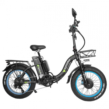 Электровелосипед Syccyba H2 Dual 15Ah Blue