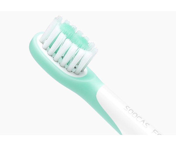 Сменные насадки для зубной щетки Xiaomi Soocas Сhildrens Electric ToothBrush C1 green