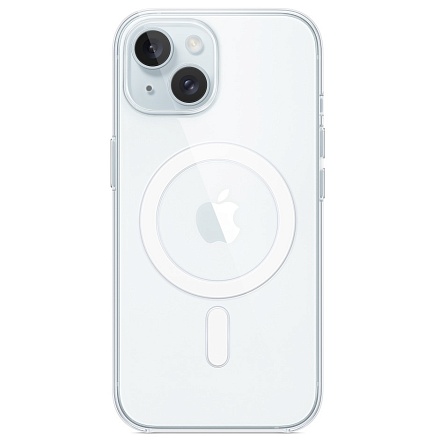 Чехол Magnetic MagSafe Transparent Iphone 15 Plus