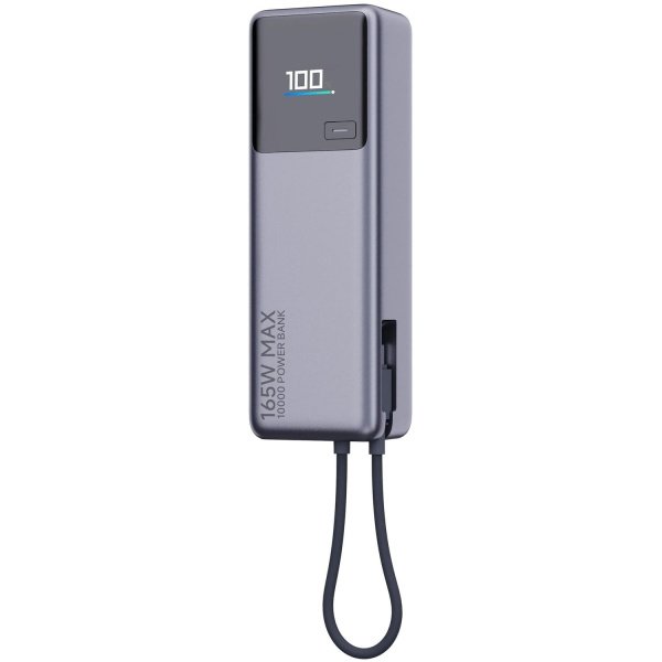 Внешний аккумулятор Xiaomi Mi Cable USB-C 10000mAh 165W (PB1165MI) Black