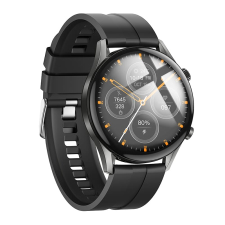 Умные смарт-часы Hoco Y7 Pro Black