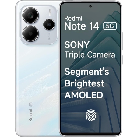 Смартфон Xiaomi Redmi Note 14 8/128 ГБ Mistique White 5G