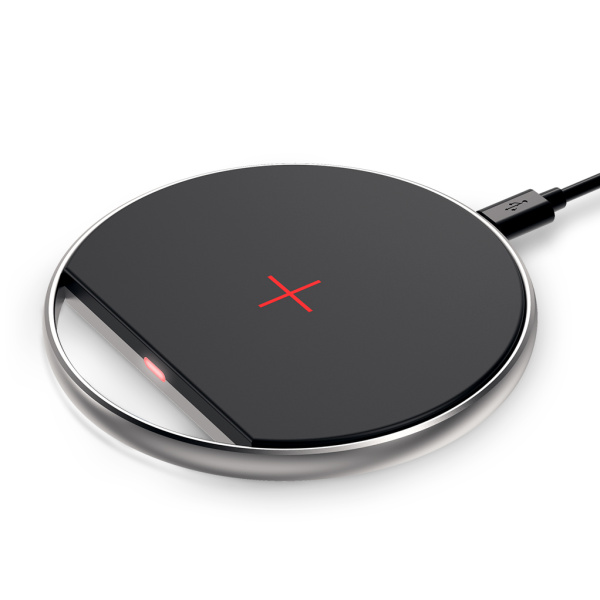 Беспроводное зарядное устройство OLMIO SUPERB, 10W, Fast Charge, Black