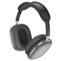 Беспроводные наушники накладные Borofone BO22 Plus Elegant, Bluetooth, 800 мАч, серый металлик