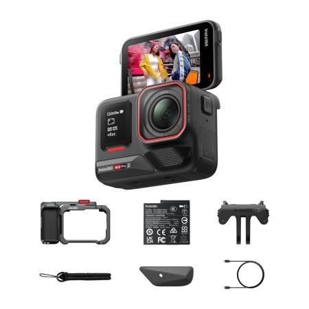 Экшен-камера Insta360 Ace Pro 2 — Single Battery Xplorer Bundle Gray — состав комплекта