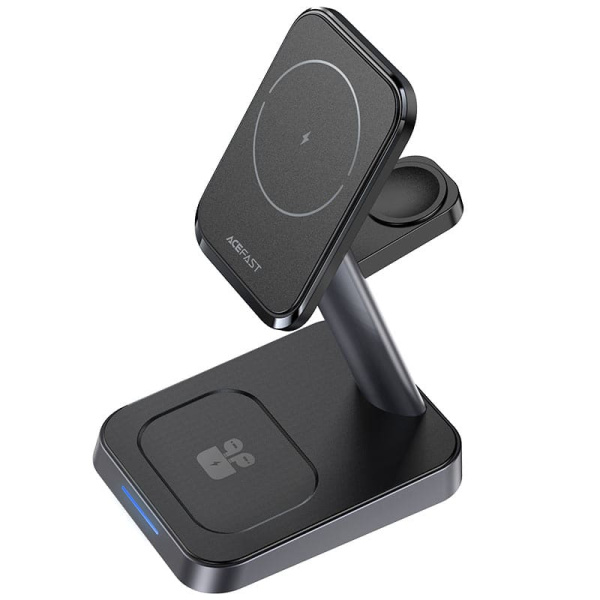 Беспроводное зарядное устройство ACEFAST Fast Wireless Charger Desktop Holder E3 3-in-1 Black