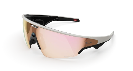 Oakley Meta Vanguard White / Prizm Rose Gold — вид в три четверти