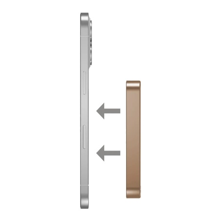 Портативный аккумулятор MOMAX Q.Mag X1 Qi2 Magnetic 10000mAh Gen 2 IP136Q2L2 Desert Gold