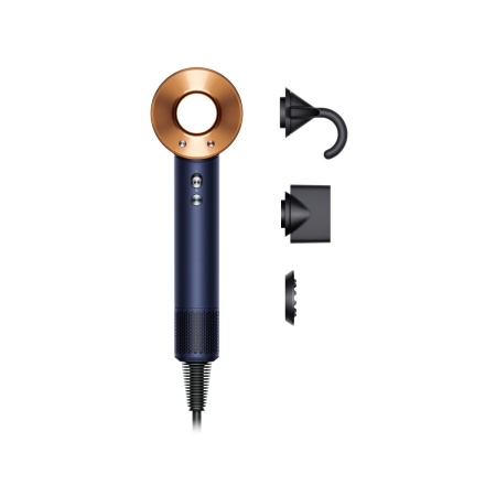 Supersonic Prussian Blue/Rich Copper — иллюстрация Dyson, комплект уточняйте