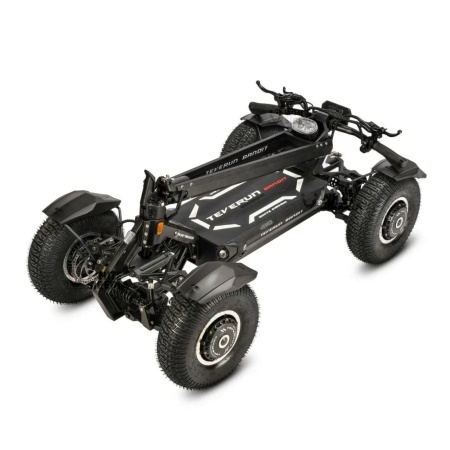 Электросамокат White Siberia Teverun Bandit 4x4 7200W (60V/60Ah)