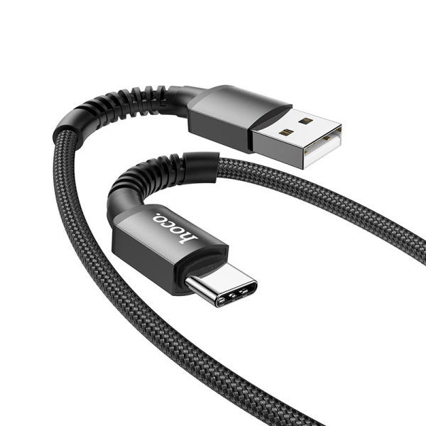 Кабель USB-C HOCO X71 Especial Type-C - Type-C, 60W, 1 м, черный