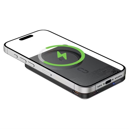 Внешний аккумулятор с MagSafe AceFast M30 20W 5000mAh Black