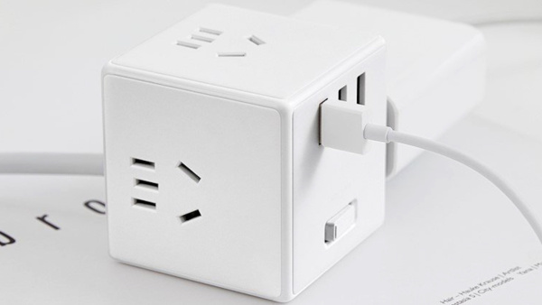 Кубик Xiaomi Mijia Rubik Power Socket Plug 3USB 2.4A Wired Vers