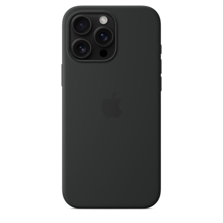 Чехол Silicone Case MagSafe Iphone 16 Pro Max Black